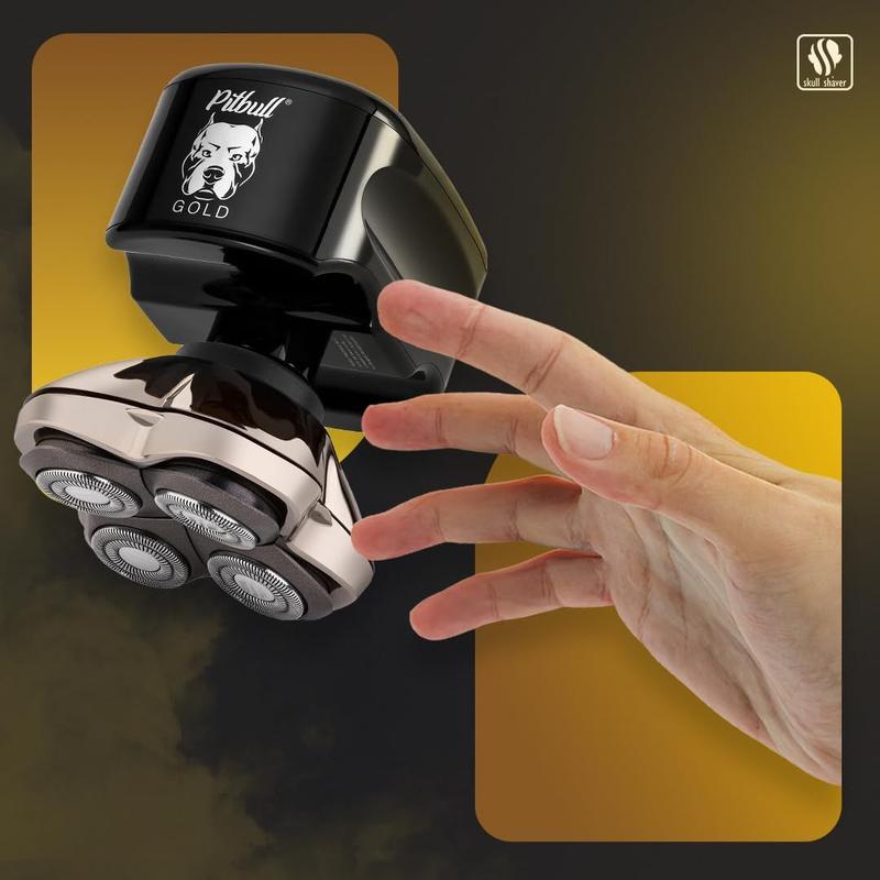Shaver Skull Shaver Pitbull Gold PRO GX5 para cabeça e rosto